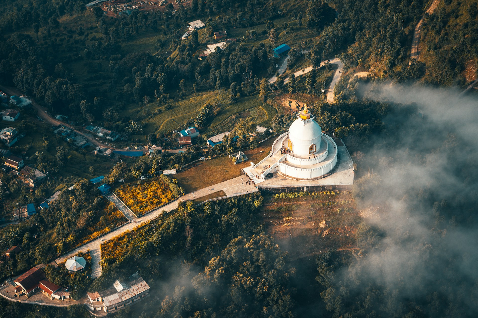 World Peace Pagoda in Pokhara